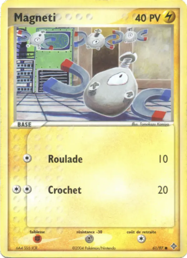 Magneti — carte 61 de l’extension EX Dragon