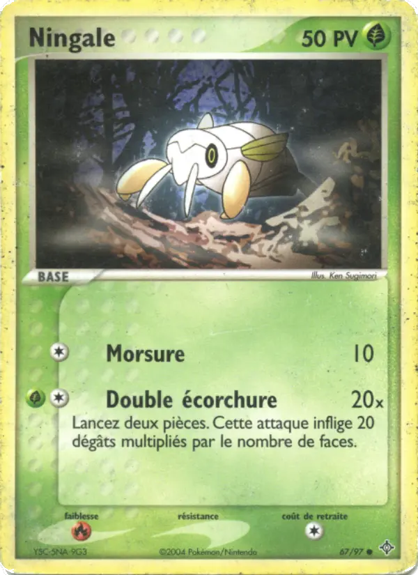 Ningale — carte 67 de l’extension EX Dragon