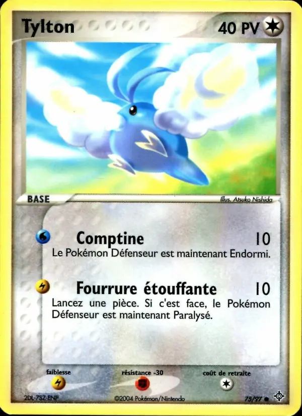 Tylton — carte 75 de l’extension EX Dragon