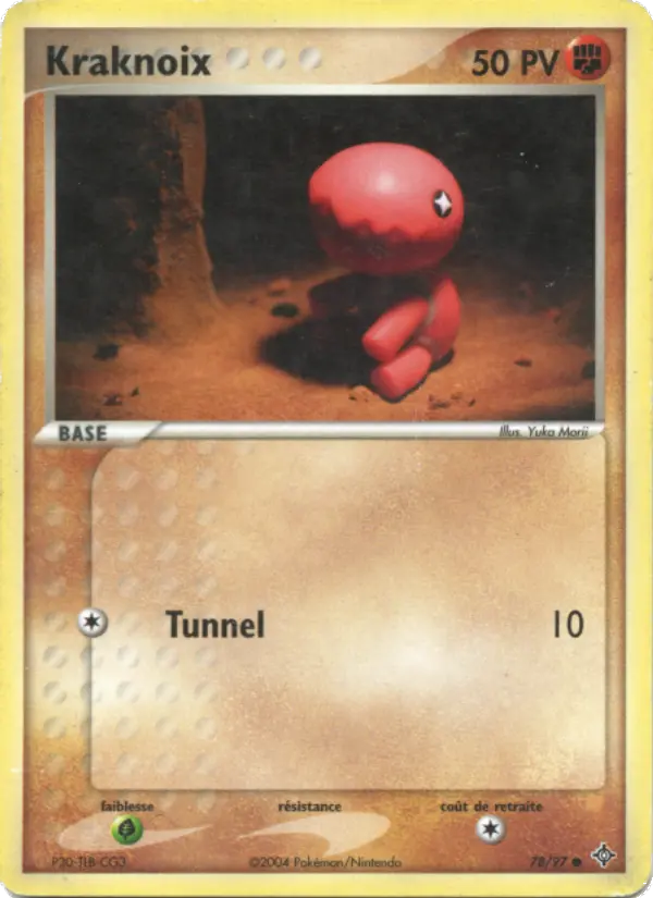 Kraknoix — carte 78 de l’extension EX Dragon