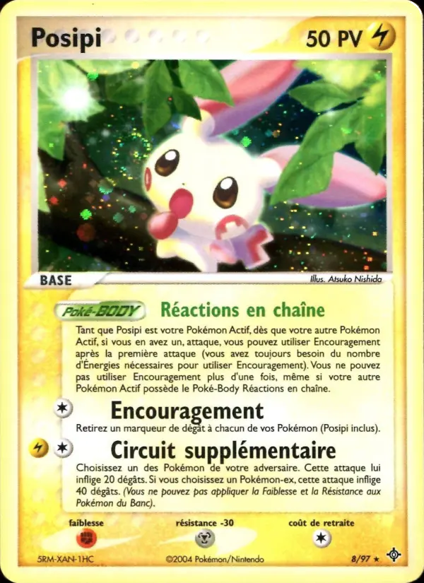 Posipi — carte 8 de l’extension EX Dragon
