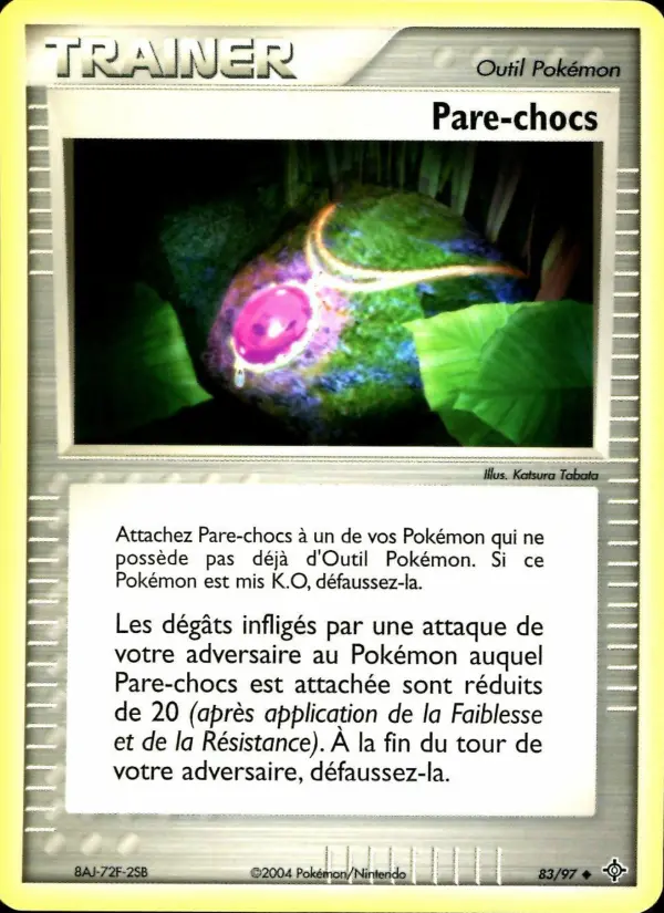 Pare-chocs — carte 83 de l’extension EX Dragon