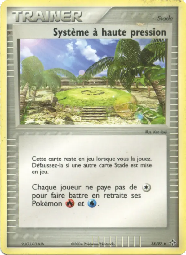 Système à haute pression — carte 85 de l’extension EX Dragon