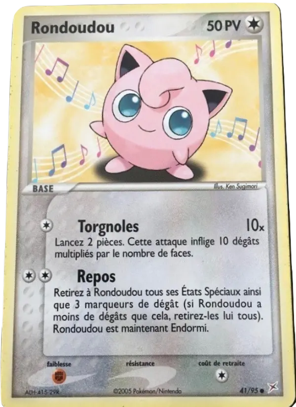 Rondoudou — carte 41 de l’extension EX Team Magma vs Team Aqua