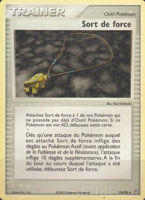 Sort de force — carte 74 de l’extension EX Team Magma vs Team Aqua