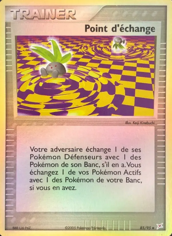 Point d'échange — carte 85 de l’extension EX Team Magma vs Team Aqua