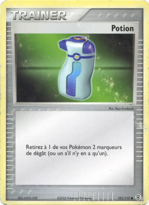 Potion — carte 101 de l’extension EX Rouge Feu & Vert Feuille