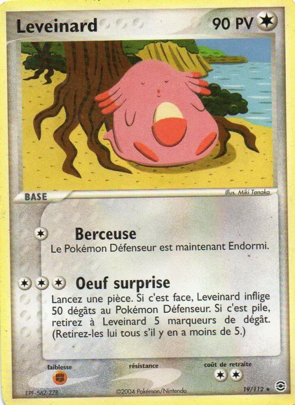Leveinard — carte 19 de l’extension EX Rouge Feu & Vert Feuille