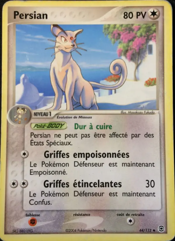 Persian — carte 44 de l’extension EX Rouge Feu & Vert Feuille
