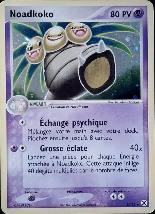 Noadkoko — carte 5 de l’extension EX Rouge Feu & Vert Feuille