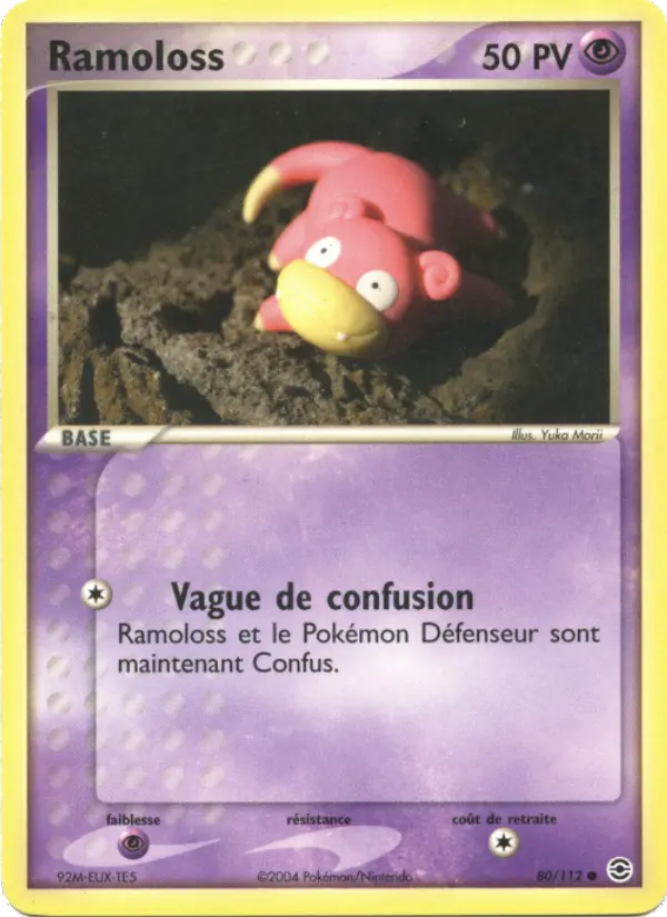 Ramoloss — carte 80 de l’extension EX Rouge Feu & Vert Feuille