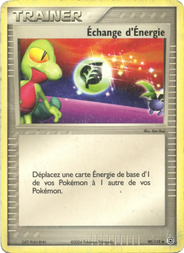 Échange d'Énergie — carte 90 de l’extension EX Rouge Feu & Vert Feuille