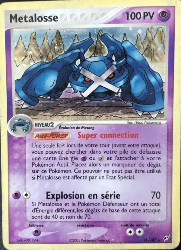 Metalosse — carte 11 de l’extension EX Deoxys