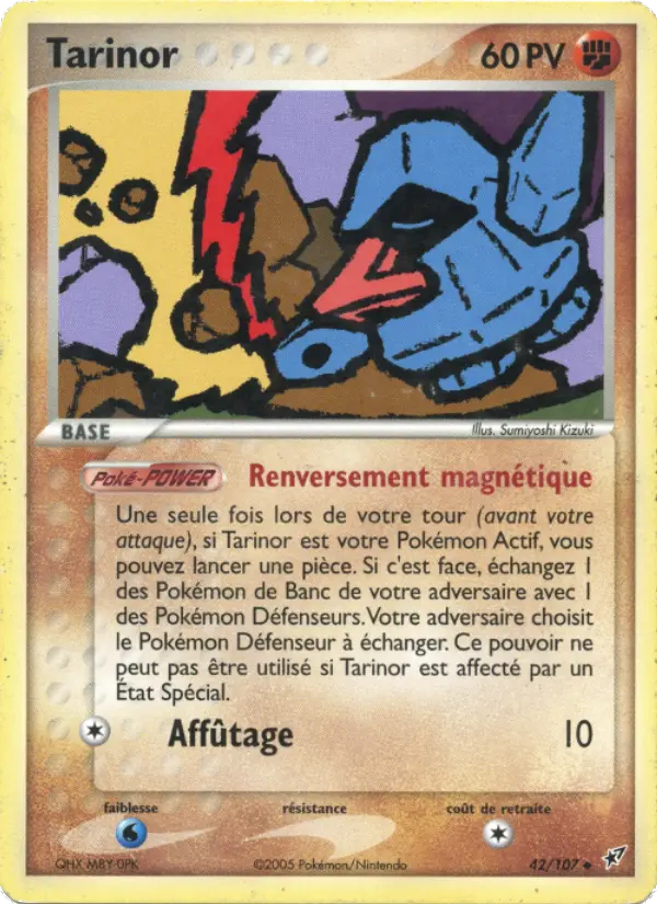 Tarinor — carte 42 de l’extension EX Deoxys