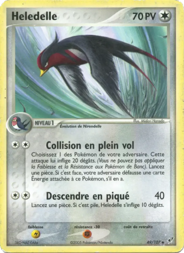 Heledelle — carte 49 de l’extension EX Deoxys