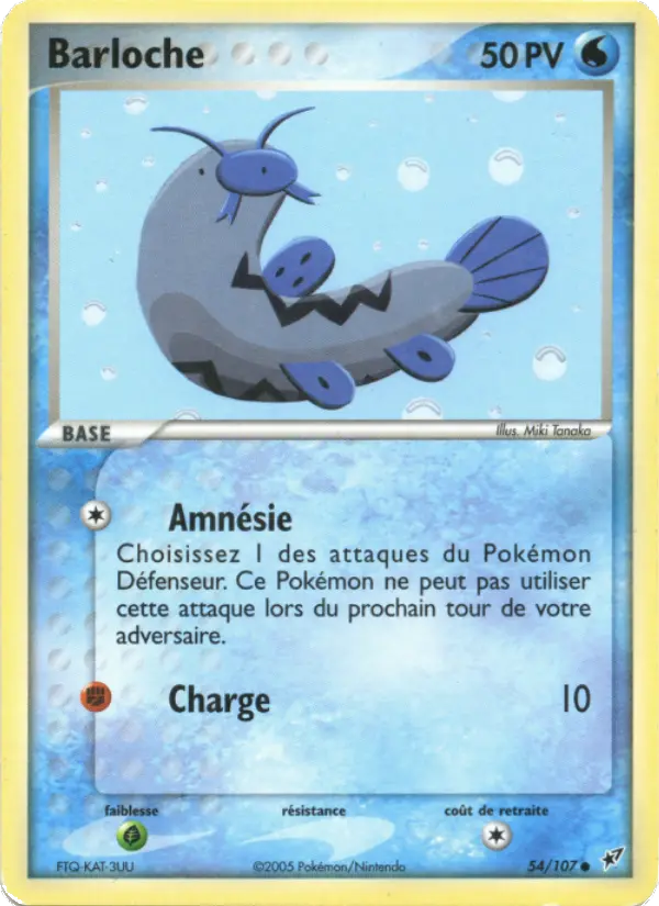 Barloche — carte 54 de l’extension EX Deoxys