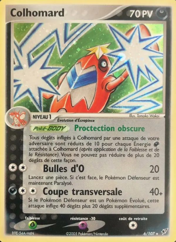 Colhomard — carte 6 de l’extension EX Deoxys