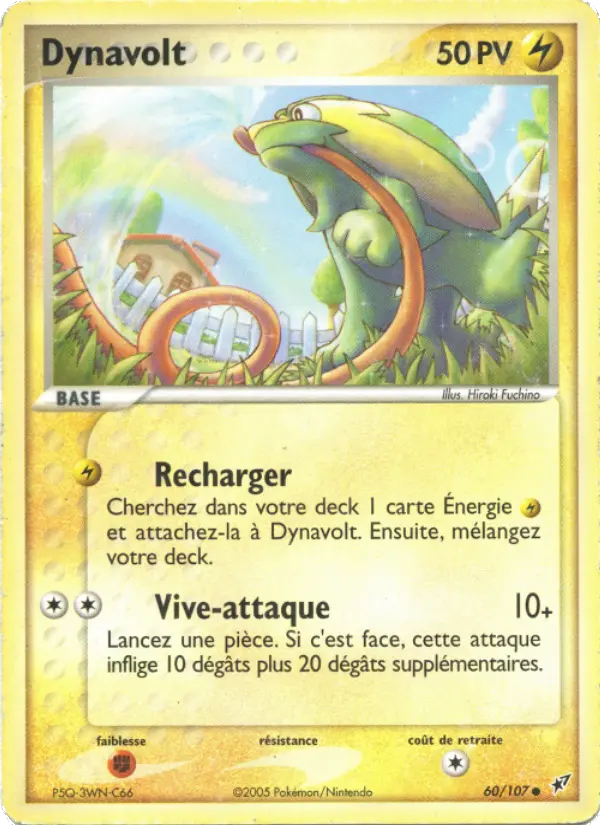 Dynavolt — carte 60 de l’extension EX Deoxys