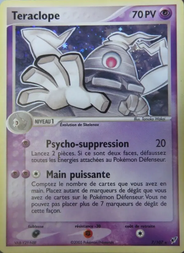 Teraclope — carte 7 de l’extension EX Deoxys