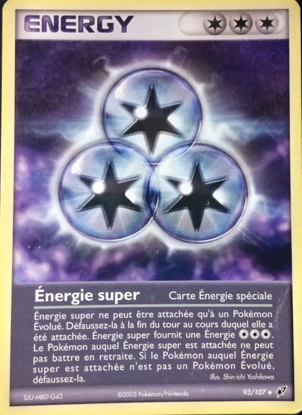 Énergie super — carte 93 de l’extension EX Deoxys