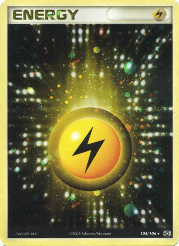 Énergie Électrique — carte 104 de l’extension EX Émeraude