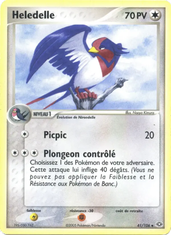 Heledelle — carte 41 de l’extension EX Émeraude