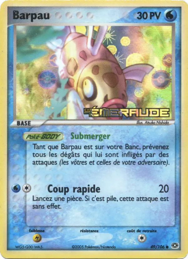 Barpau — carte 49 de l’extension EX Émeraude