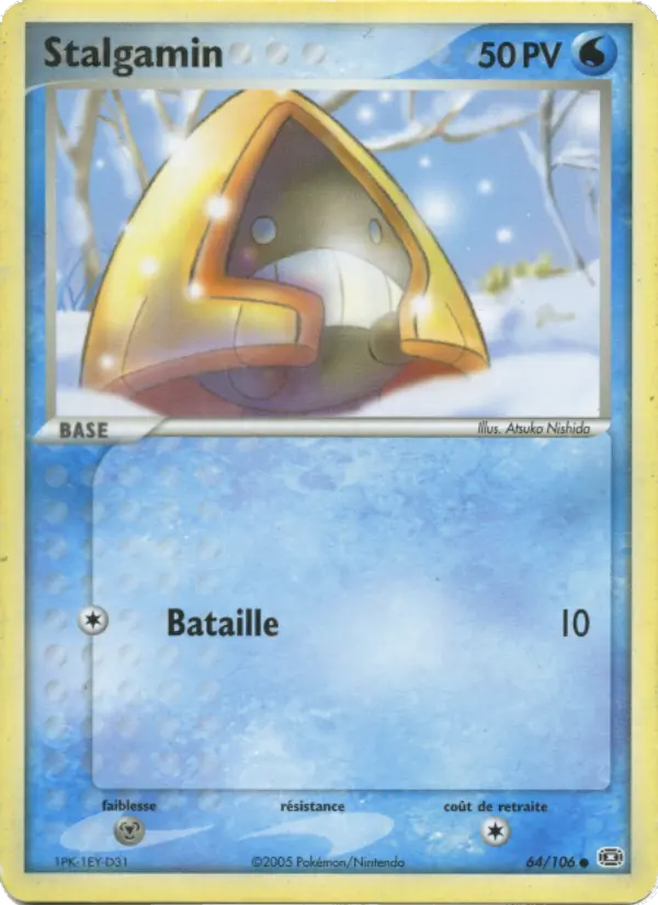Stalgamin — carte 64 de l’extension EX Émeraude