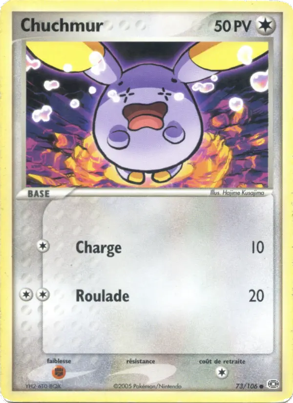 Chuchmur — carte 73 de l’extension EX Émeraude