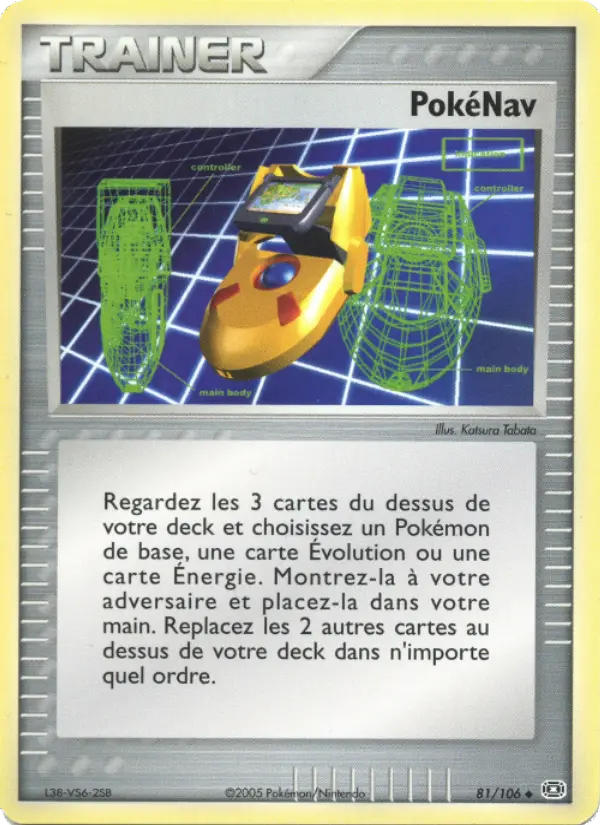 PokéNav — carte 81 de l’extension EX Émeraude