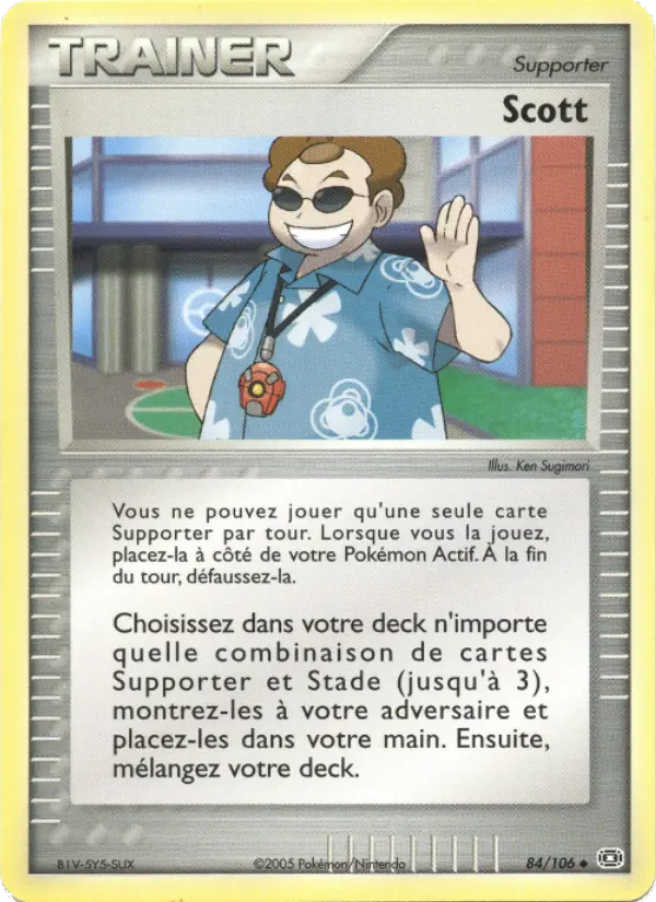 Scott — carte 84 de l’extension EX Émeraude