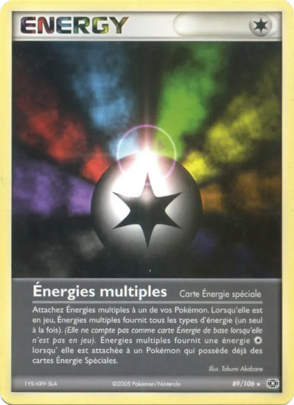 Énergies multiples — carte 89 de l’extension EX Émeraude