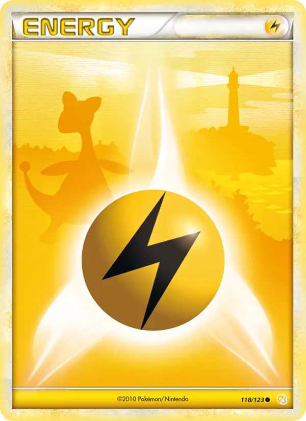 Énergie Électrique — carte 118 de l’extension HeartGold SoulSilver