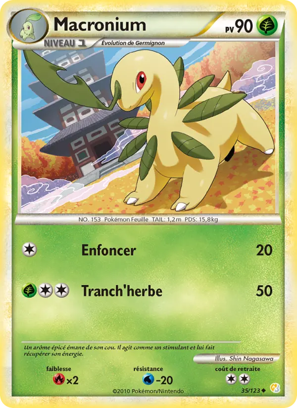 Macronium — carte 35 de l’extension HeartGold SoulSilver
