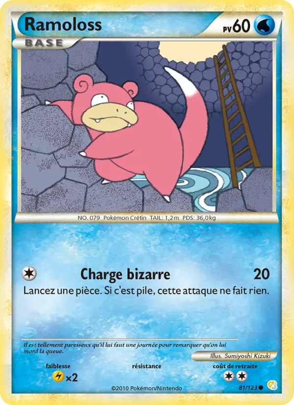 Ramoloss — carte 81 de l’extension HeartGold SoulSilver