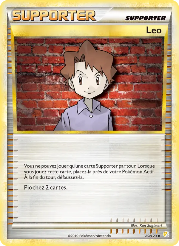 Leo — carte 89 de l’extension HeartGold SoulSilver
