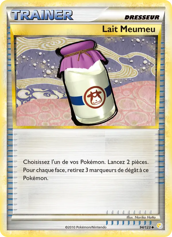 Lait Meumeu — carte 94 de l’extension HeartGold SoulSilver