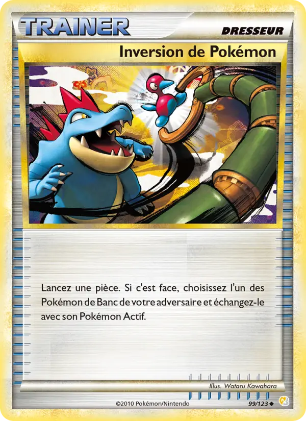 Inversion de Pokémon — carte 99 de l’extension HeartGold SoulSilver