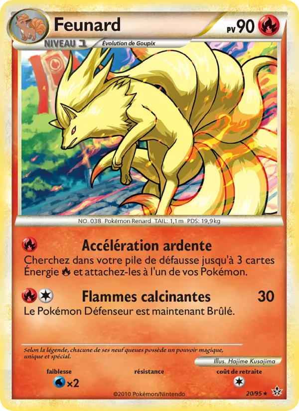 Feunard — carte 20 de l’extension Déchaînement