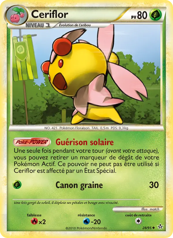 Ceriflor — carte 28 de l’extension Déchaînement