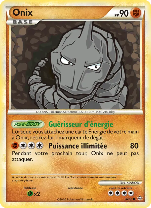 Onix — carte 56 de l’extension Déchaînement