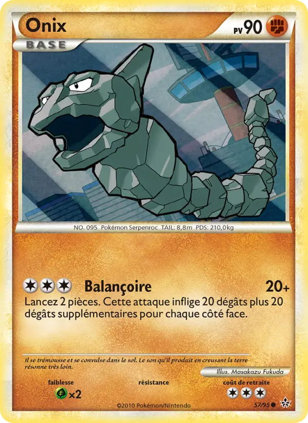 Onix — carte 57 de l’extension Déchaînement
