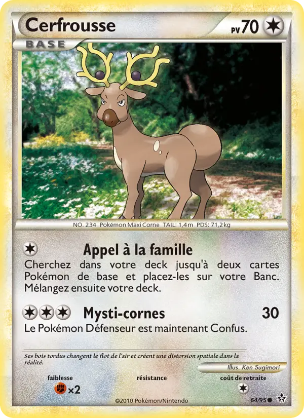 Cerfrousse — carte 64 de l’extension Déchaînement
