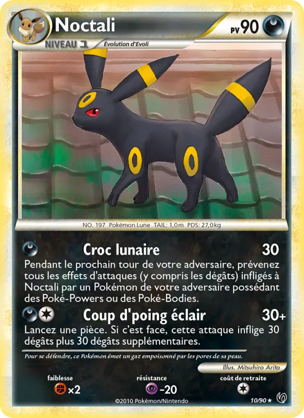Noctali — carte 10 de l’extension Indomptable