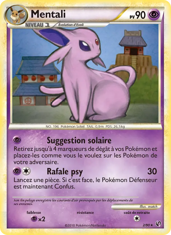 Mentali — carte 2 de l’extension Indomptable