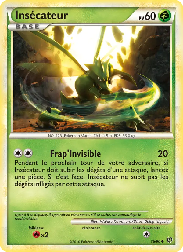 Insecateur — carte 36 de l’extension Indomptable