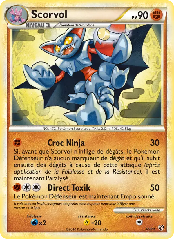 Scorvol — carte 4 de l’extension Indomptable