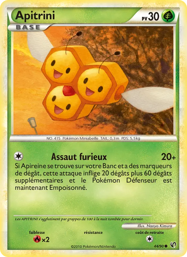 Apitrini — carte 44 de l’extension Indomptable