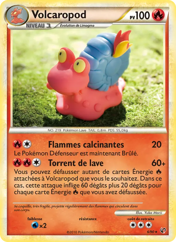 Volcaropod — carte 6 de l’extension Indomptable