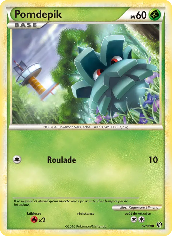 Pomdepik — carte 62 de l’extension Indomptable